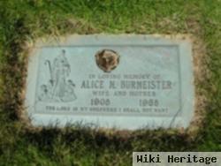 Alice M Burmeister