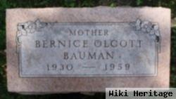 Bernice L. Olcott Bauman