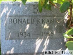 Ronald K Kantz