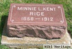 Minnie L. Kent Rice