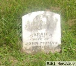 Sarah A. Mumaw