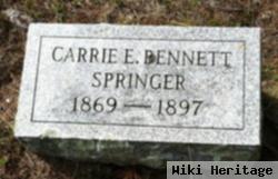 Carrie E Bennett Springer