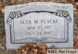 Alta M. Placke