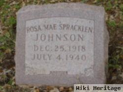 Rosa Mae Spracklen Johnson