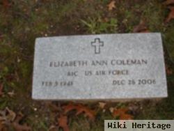 Elizabeth Ann Wolbert Coleman