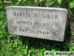 Mary K. Dunbar