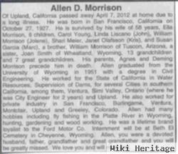 Allen D. Morrison