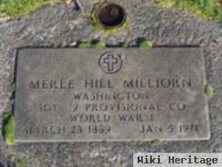 Merle Hill Milliorn