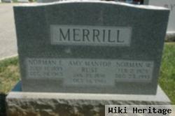 Norman E Merrill