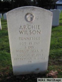 Archie Wilson