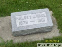 Halsey J. Wade