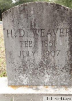 Henry Daniel "h.d." Weaver