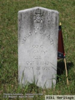 Sgt Henry C. Barnett