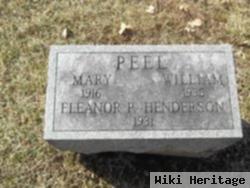 Eleanor May Peel Henderson