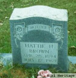 Hattie Sylvia Hayes Brown