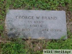 George W. Brand