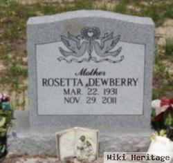 Rosetta Wright Dewberry