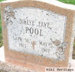 Billye Faye Graves Pool