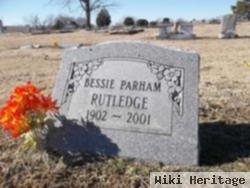 Bessie Marie Parham Rutledge