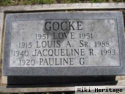 Jacqueline R Gocke