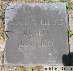 Nancy Alice Lewis Williams