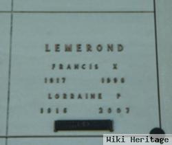 Lorraine P Lemerond