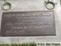 Clyde Lowell Mcdonald