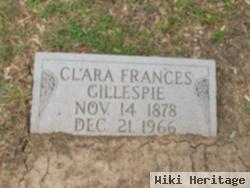 Clara Frances Gillespie