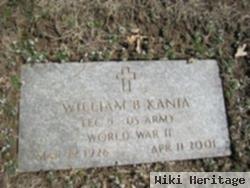 William B Kania