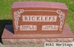 John S Ricklefs