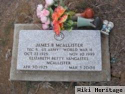 James B Mcallister