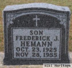 Frederick J Hemann