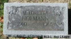 M Loretta Holmann