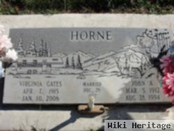 Virginia Gates Horne