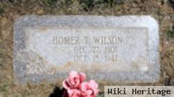 Homer T Wilson