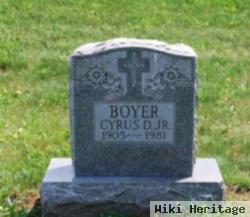 Cyrus D Boyer, Jr