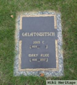 Mary A Ludwig Galatowitsch