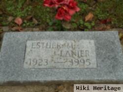 Esther M Lanier