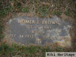 Homer E Brown