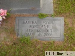 Martha Powell Mcclane