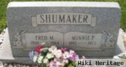 Minnie P Adams Shumaker