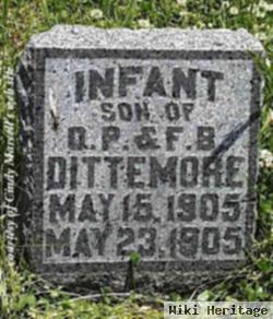 Infant Son Dittemore