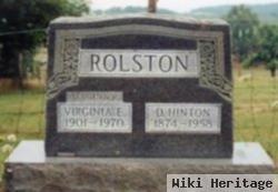 David Hinton Rolston