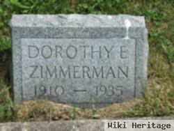 Dorothy E Zimmerman