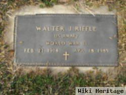 Walter James Riffle