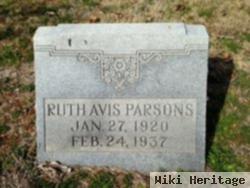 Ruth Avis Parsons