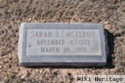 Sarah Elizabeth Partee Mcelroy