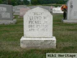 Lloyd William "billy" Pickel, Jr