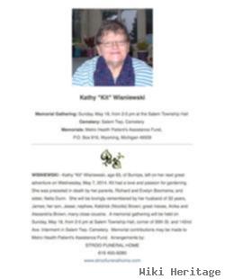 Kathy "kit" Boomsma Wisniewski