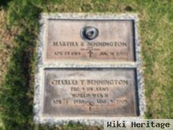 Martha E Bennington